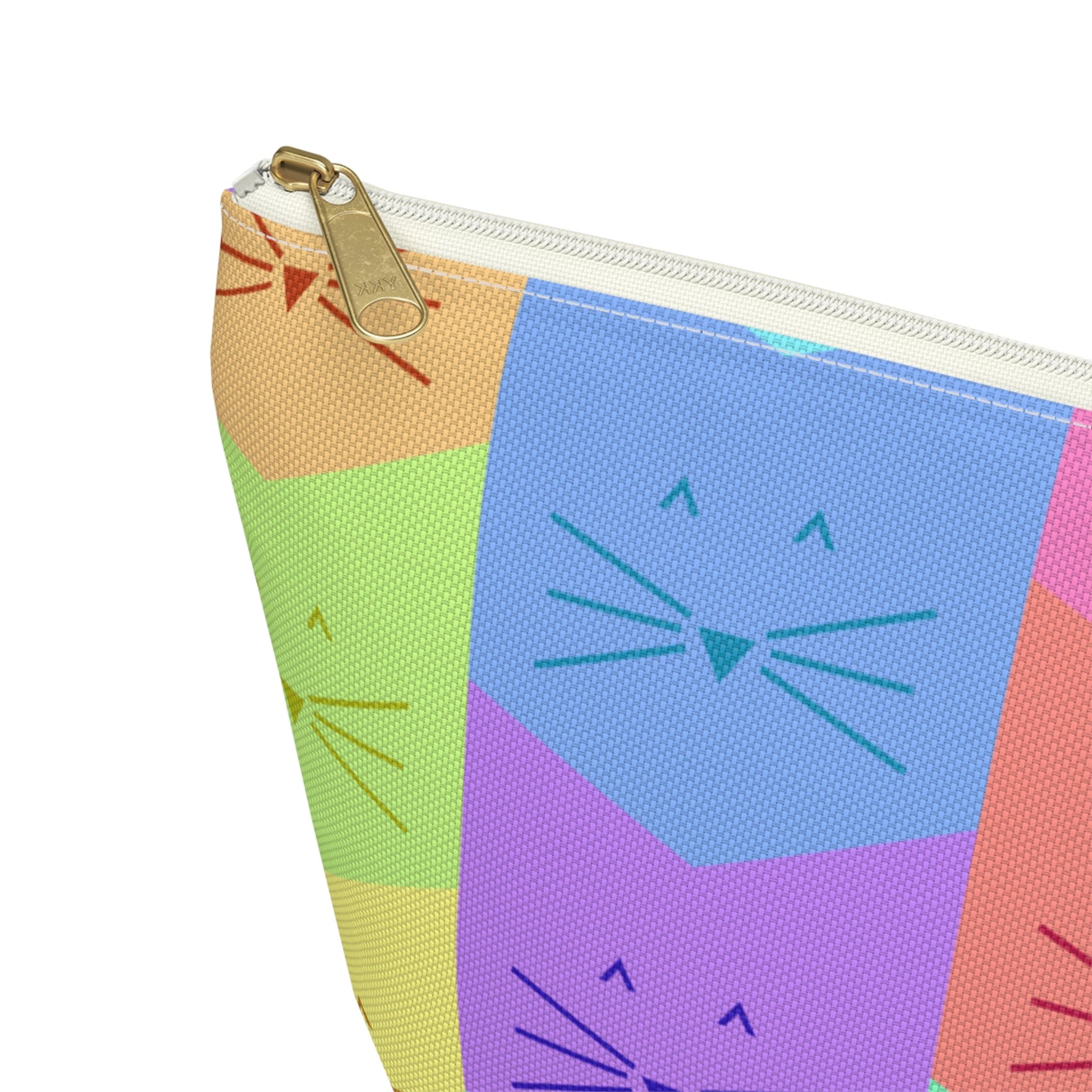 Geometric Cats | Pencil Case - Detezi Designs-20091087092052271599