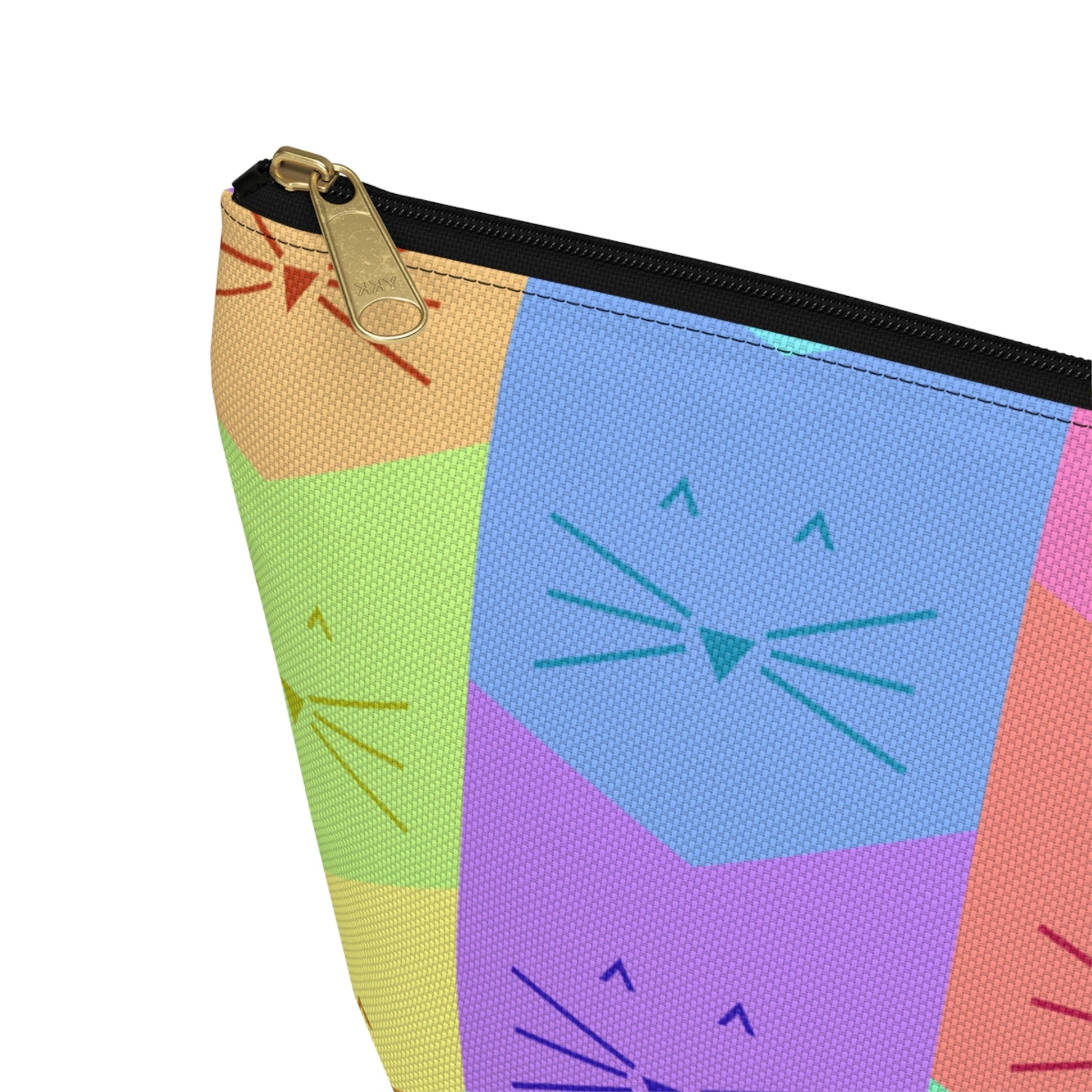 Geometric Cats | Pencil Case - Detezi Designs-20091087092052271599