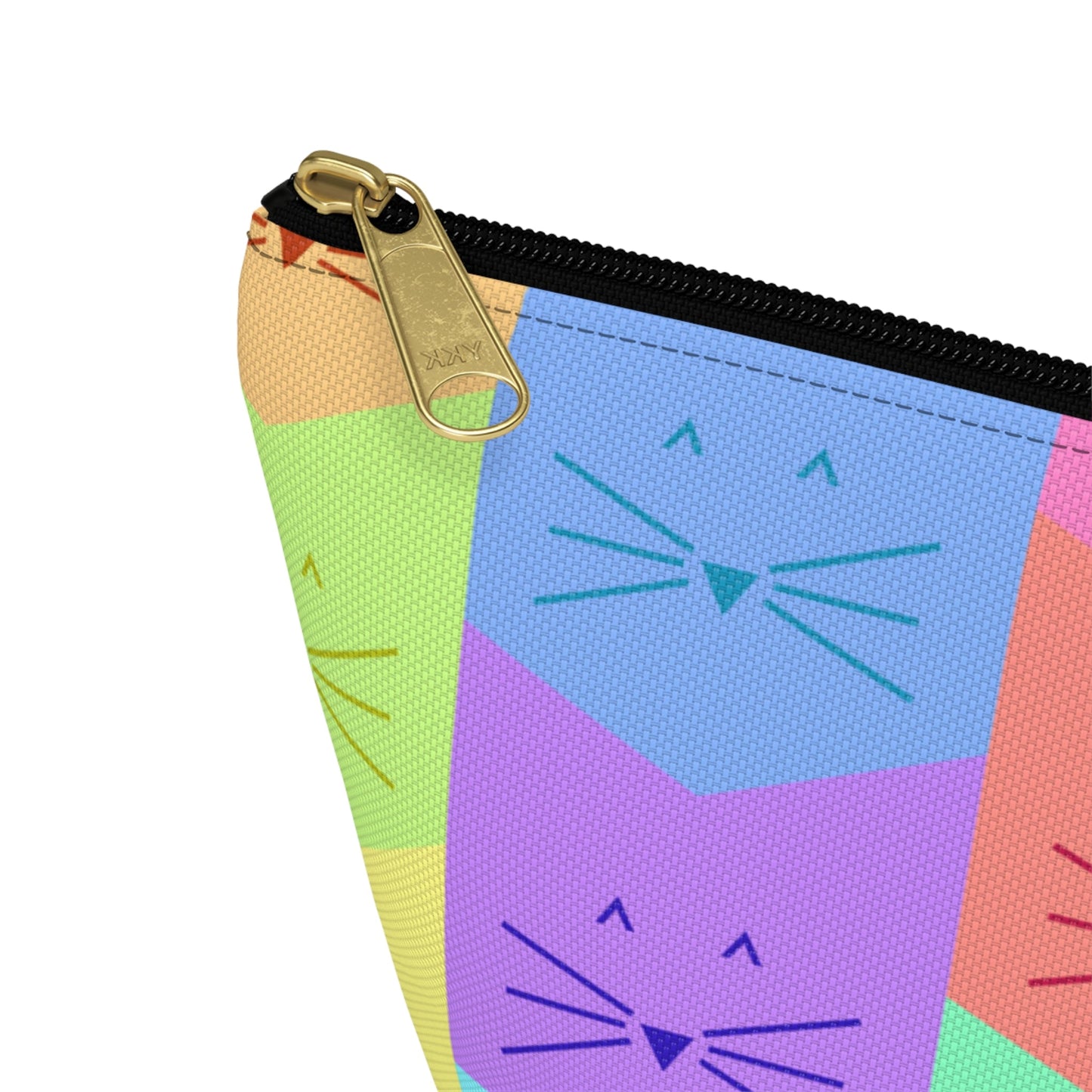 Geometric Cats | Pencil Case - Detezi Designs-20091087092052271599