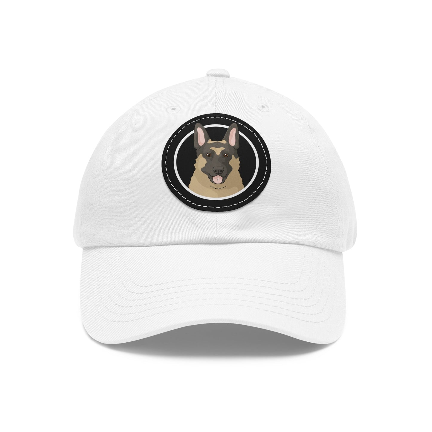 German Shepherd Circle | Dad Hat - Detezi Designs-10266258418330657672