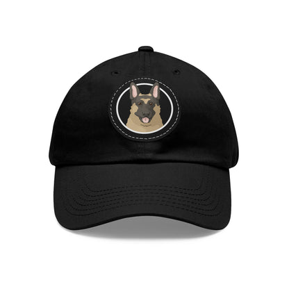 German Shepherd Circle | Dad Hat - Detezi Designs-22358568799153525017