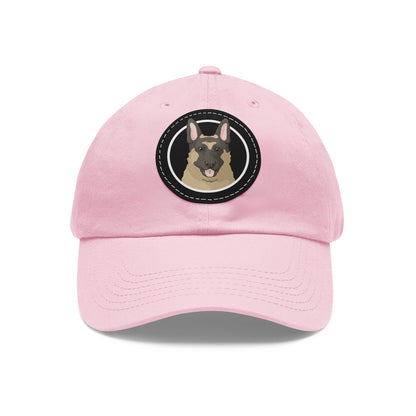 German Shepherd Circle | Dad Hat - Detezi Designs-23256807164309447269