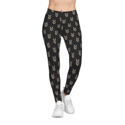 German Shepherd Faces | Leggings - Detezi Designs-22529158353236254354