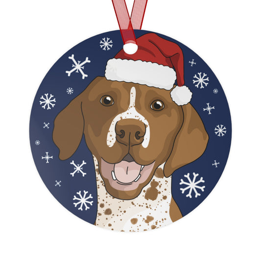 German Shorthair Pointer | 2023 Holiday Ornament - Detezi Designs-10581253588312463754
