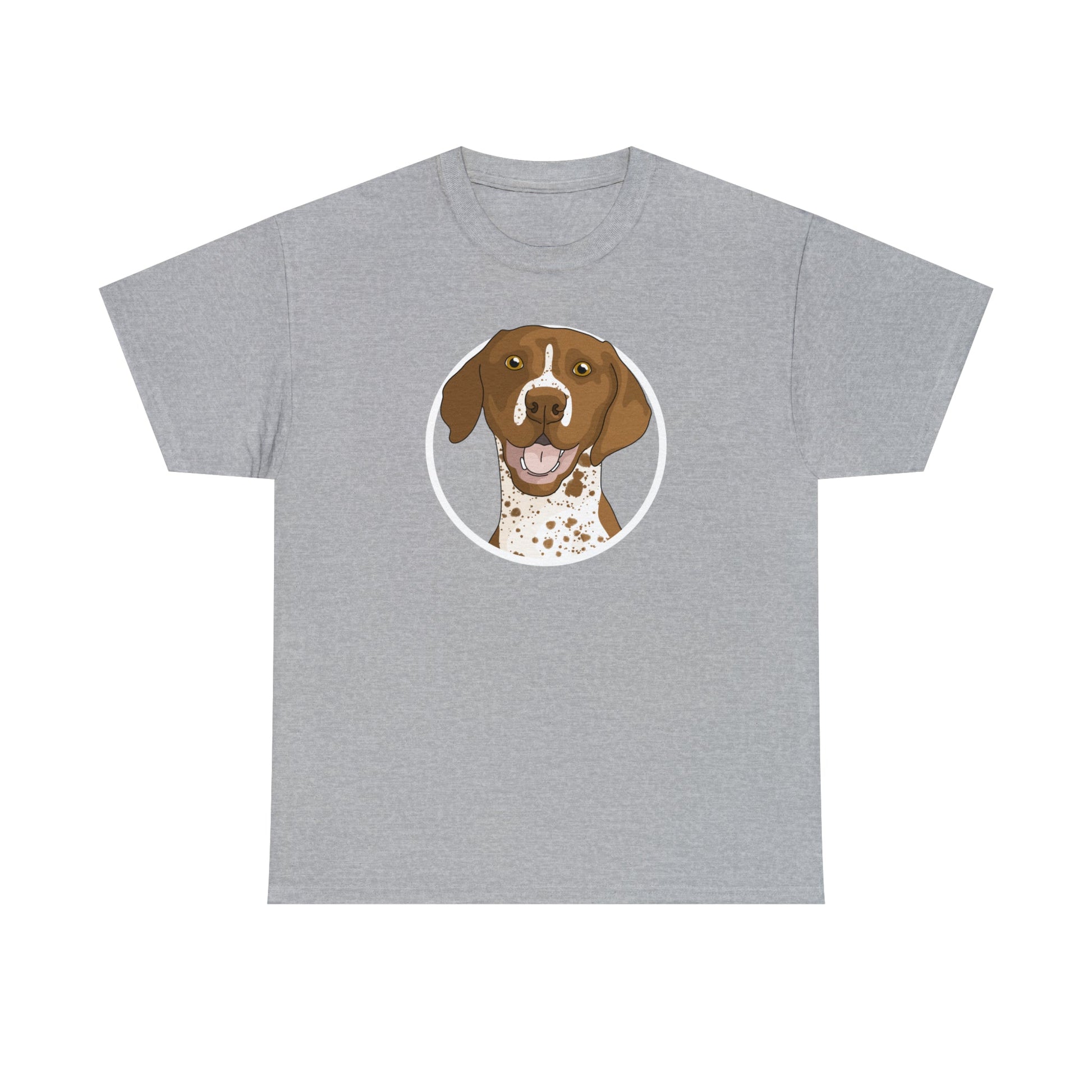 German Shorthair Pointer Circle | T-shirt - Detezi Designs-26094951227920580777