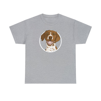 German Shorthair Pointer Circle | T-shirt - Detezi Designs-26094951227920580777