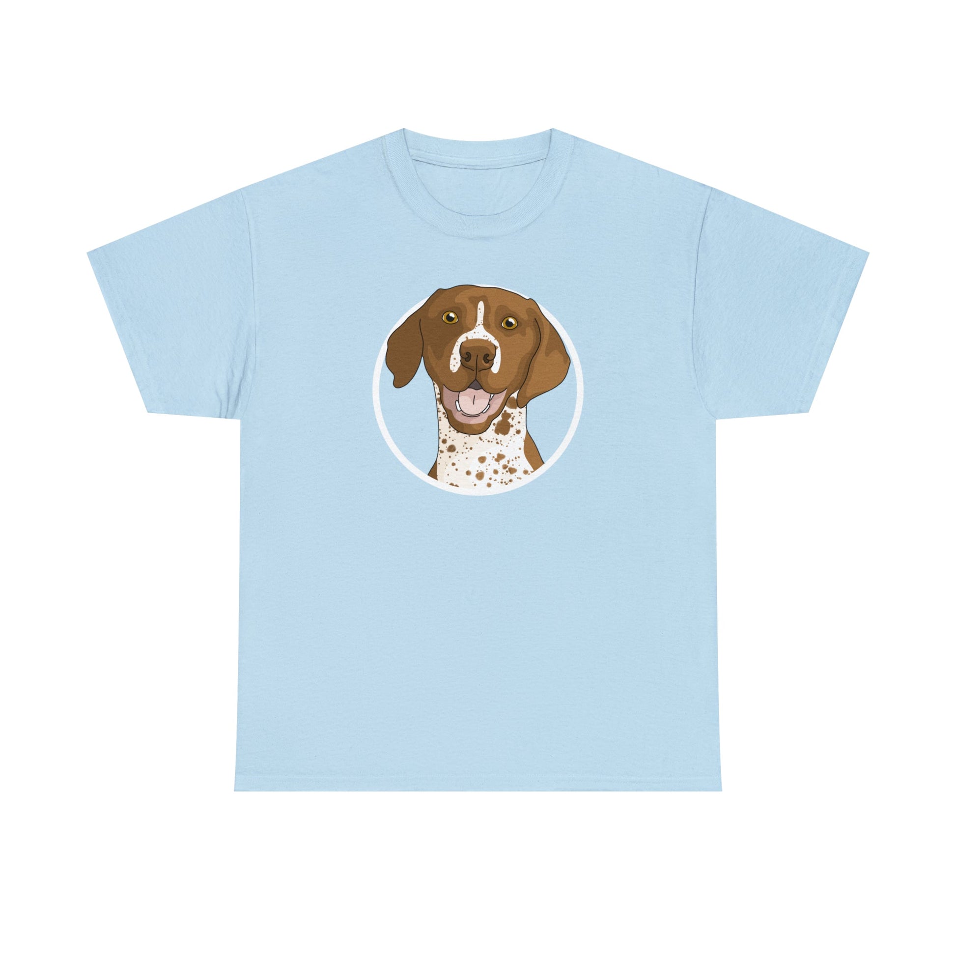 German Shorthair Pointer Circle | T-shirt - Detezi Designs-26501195005781316089