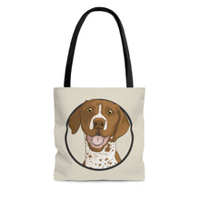Load image into Gallery viewer, German Shorthair Pointer Circle | Tote Bag - Detezi Designs-16914094500466196965
