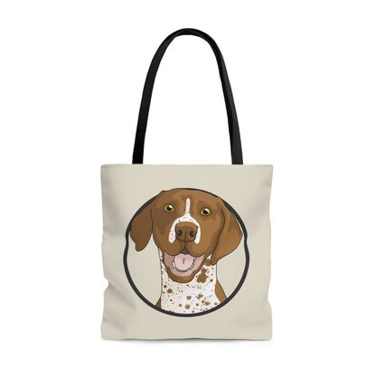 German Shorthair Pointer Circle | Tote Bag - Detezi Designs-25077224860607862049