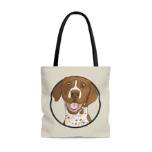 Load image into Gallery viewer, German Shorthair Pointer Circle | Tote Bag - Detezi Designs-25077224860607862049

