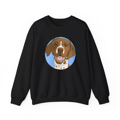 German Shorthair Pointer | Crewneck Sweatshirt - Detezi Designs-18185934498059899994