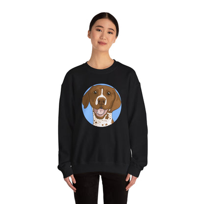 German Shorthair Pointer | Crewneck Sweatshirt - Detezi Designs-18185934498059899994