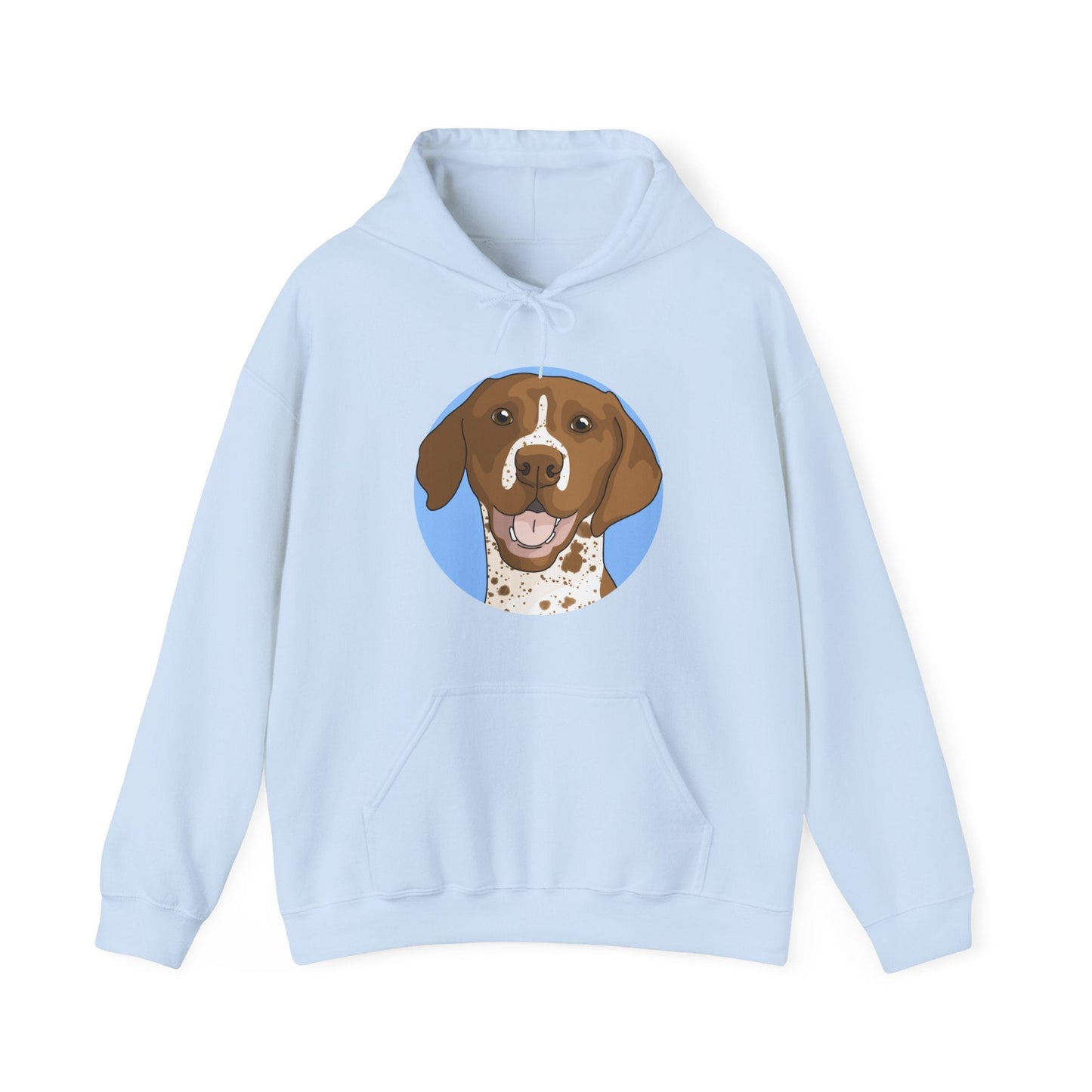 German Shorthair Pointer | Hooded Sweatshirt - Detezi Designs-24904350329941525370