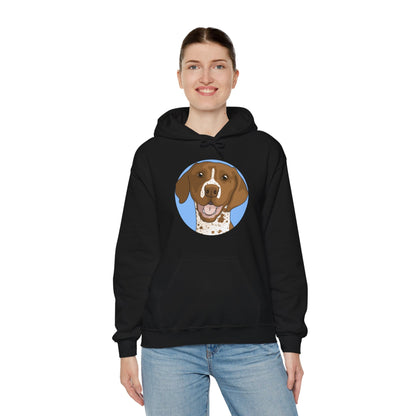 German Shorthair Pointer | Hooded Sweatshirt - Detezi Designs-30989630404871243513