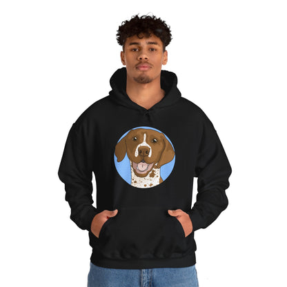 German Shorthair Pointer | Hooded Sweatshirt - Detezi Designs-30989630404871243513