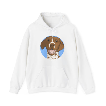 German Shorthair Pointer | Hooded Sweatshirt - Detezi Designs-31176783165995441090