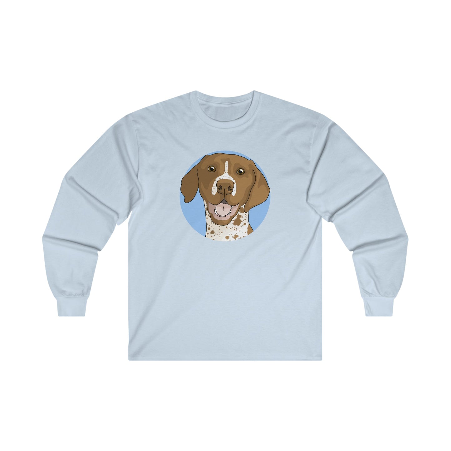 German Shorthair Pointer | Long Sleeve Tee - Detezi Designs-24540993661717590045