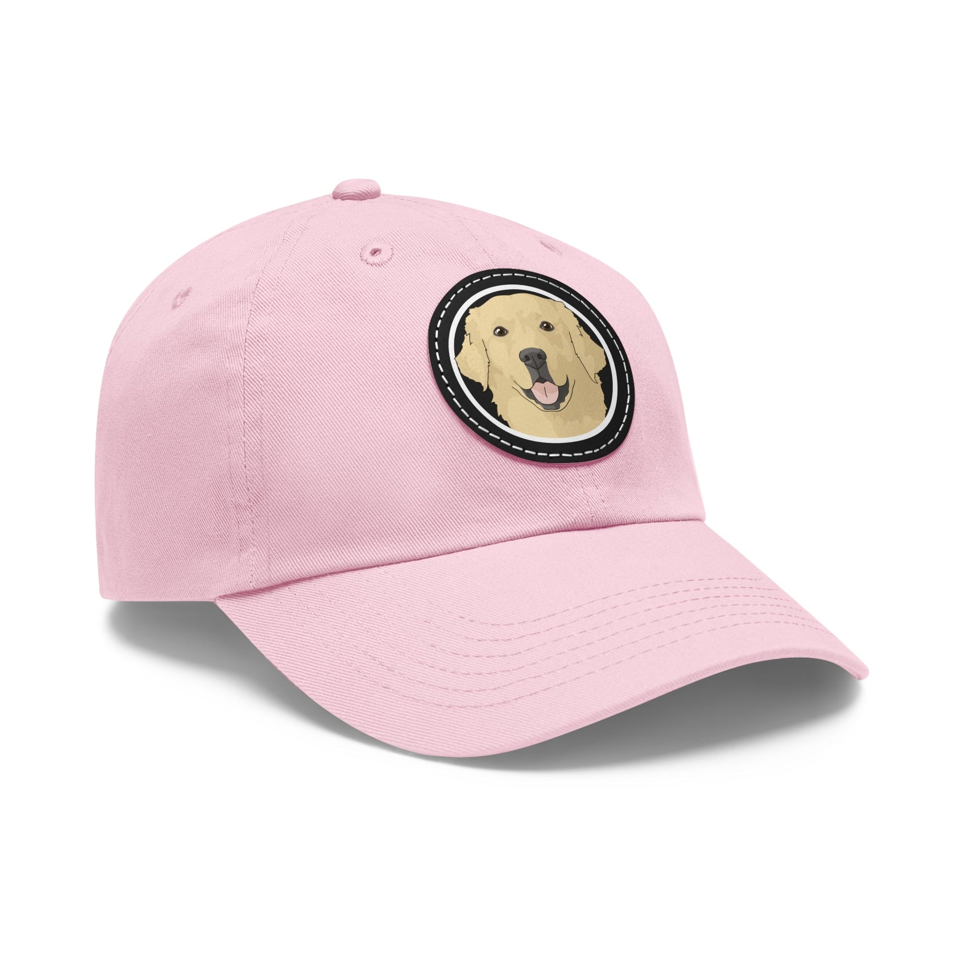 Golden Retriever Circle | Dad Hat - Detezi Designs-19941874822767149590