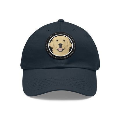 Golden Retriever Circle | Dad Hat - Detezi Designs-31251057931164288282