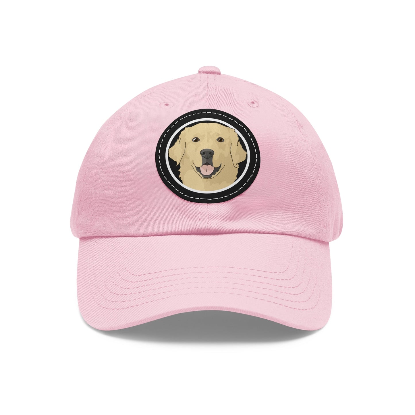 Golden Retriever Circle | Dad Hat - Detezi Designs-33128071503617744322