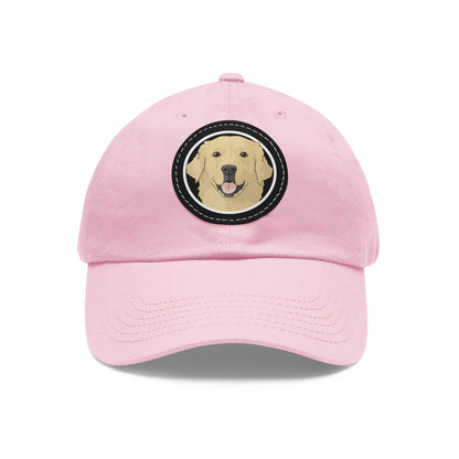 Golden Retriever Circle | Dad Hat - Detezi Designs-33128071503617744322