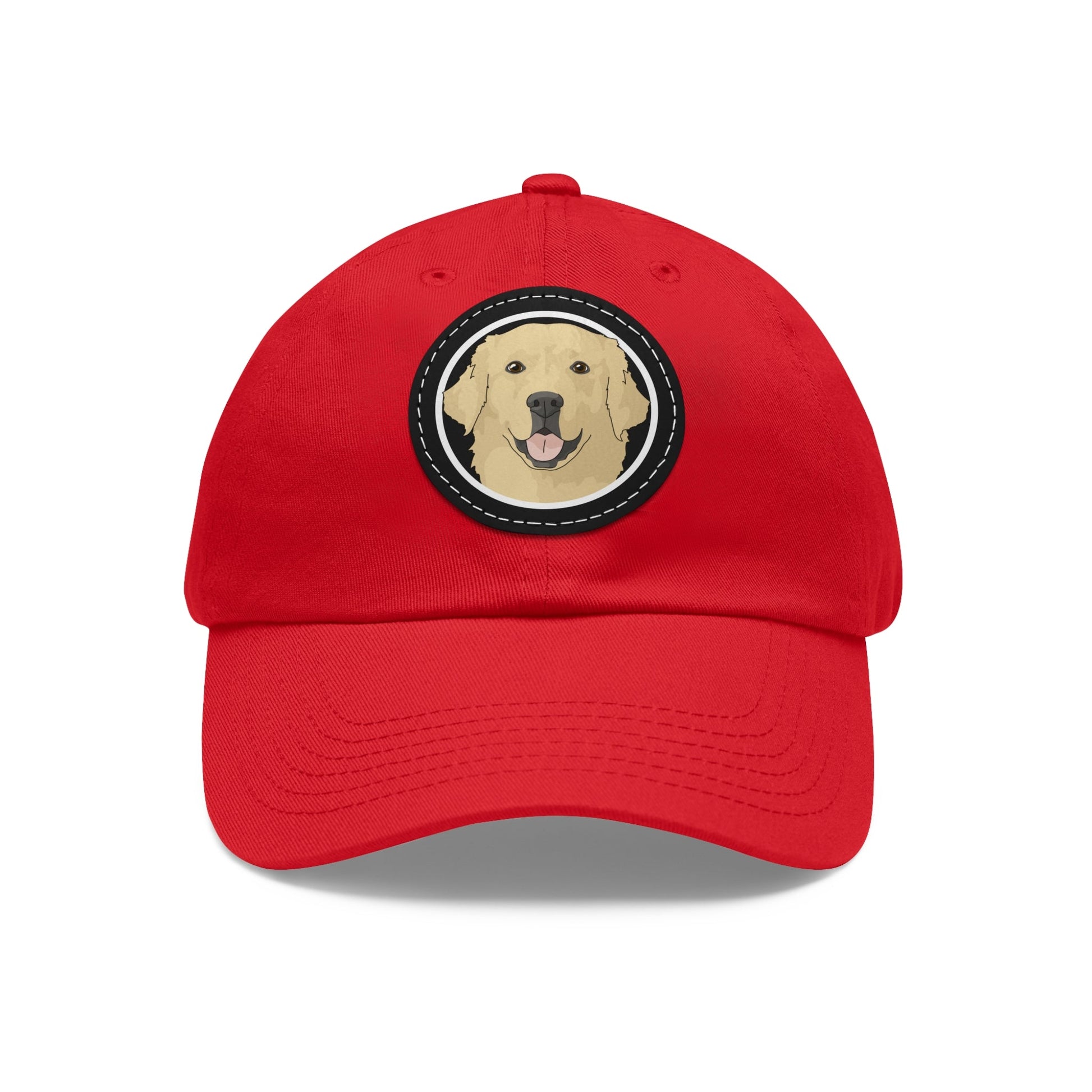 Golden Retriever Circle | Dad Hat - Detezi Designs-33146011097515875270