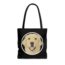 Load image into Gallery viewer, Golden Retriever Circle | Tote Bag - Detezi Designs-20360165120187433428

