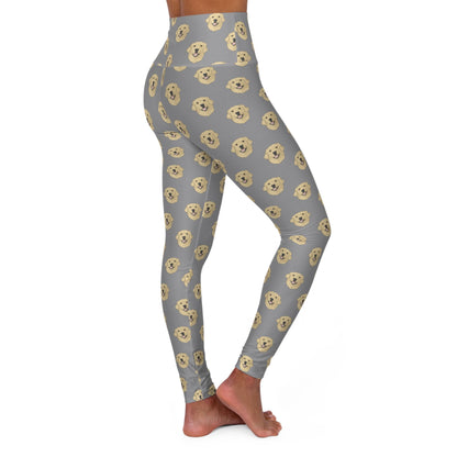 Golden Retriever Faces | Leggings - Detezi Designs-LS001