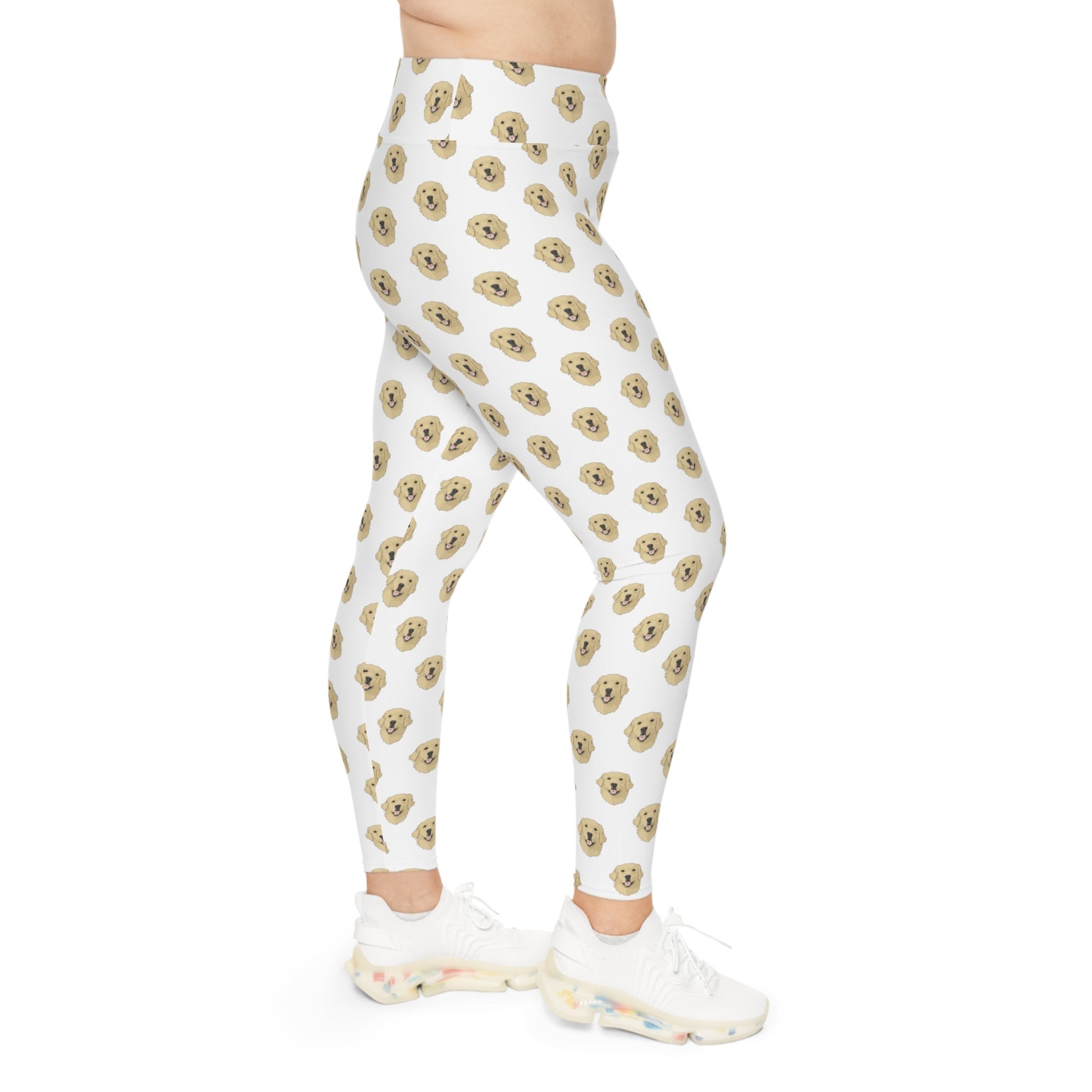 Golden Retriever Faces | Leggings - Detezi Designs-LS001