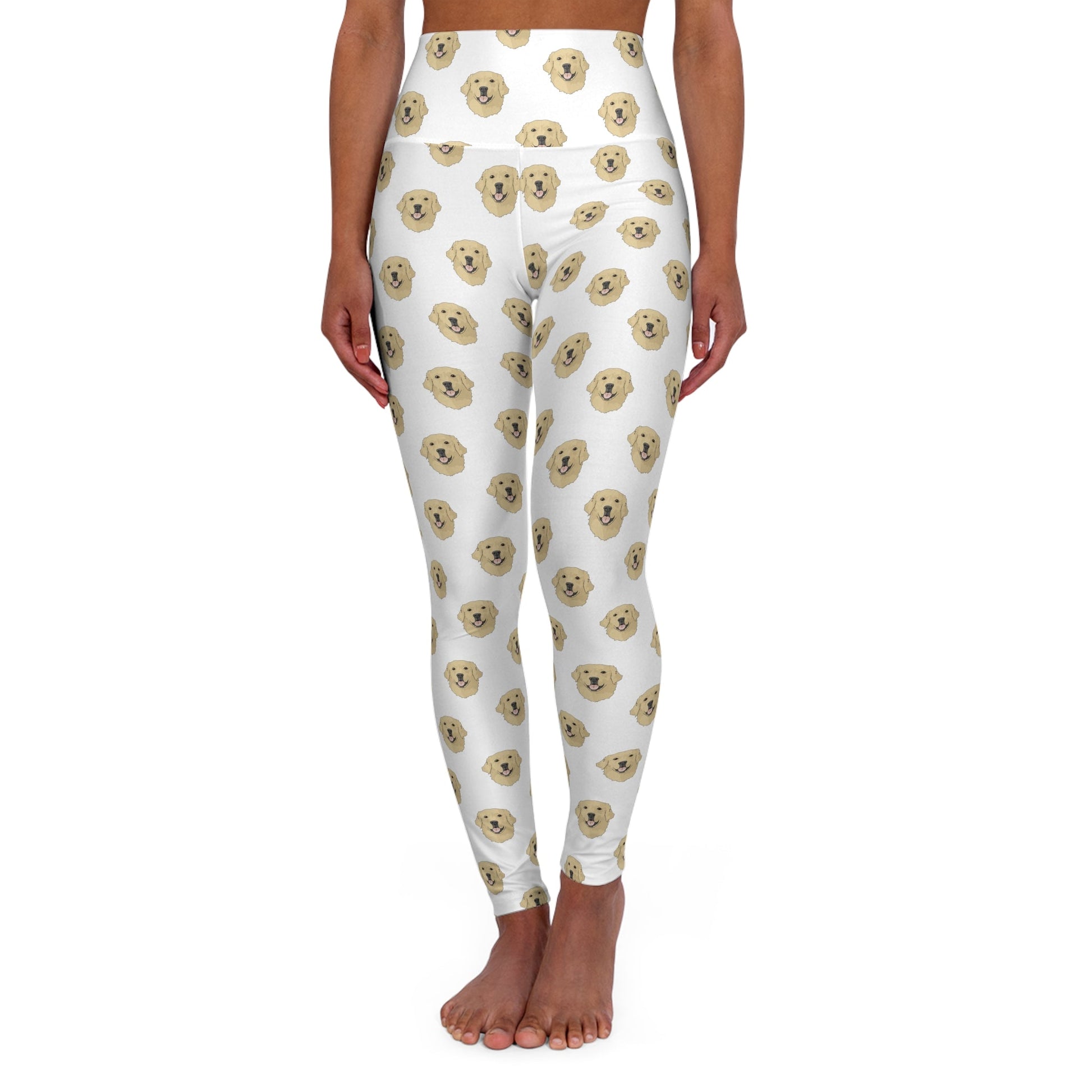 Golden Retriever Faces | Leggings - Detezi Designs-LS001