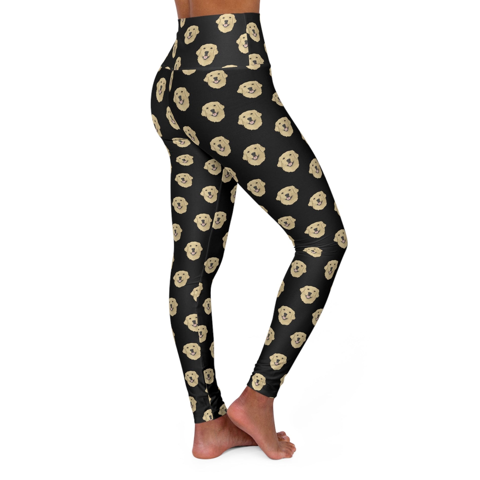 Golden Retriever Faces | Leggings - Detezi Designs-LS001