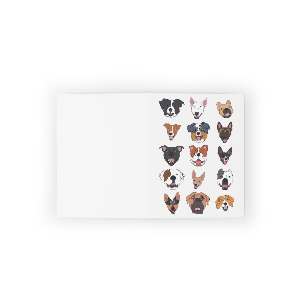 Happy Dogs | Greeting Card - Detezi Designs-15421699642824438524