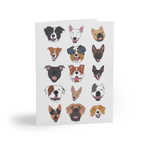 Happy Dogs | Greeting Card - Detezi Designs-15421699642824438524