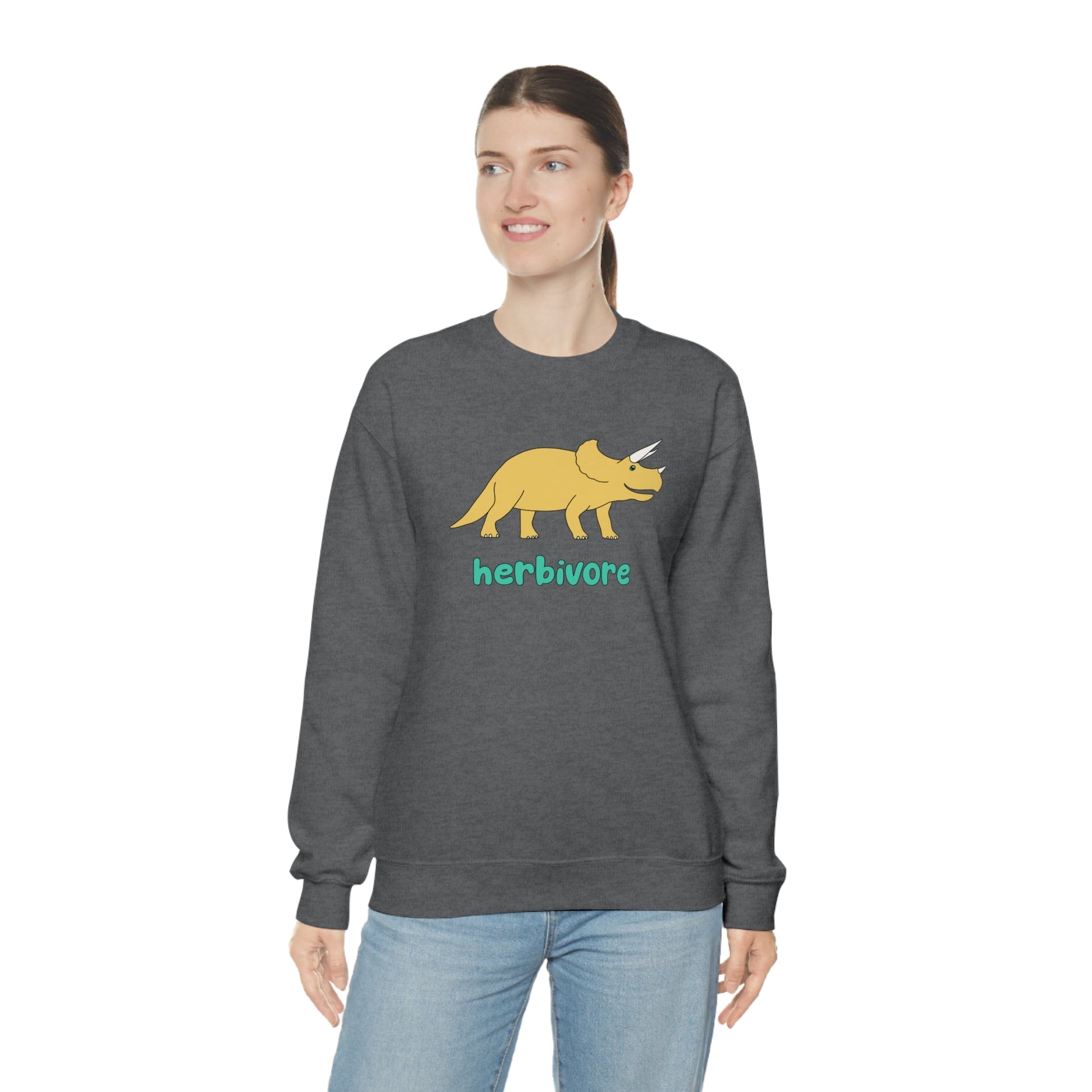 Herbivore | Crewneck Sweatshirt - Detezi Designs-12797971446367866471