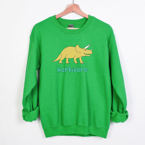 Herbivore | Crewneck Sweatshirt - Detezi Designs-17958672681633265969