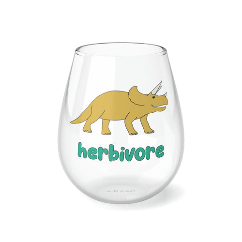 Herbivore | Stemless Wine Glass - Detezi Designs-