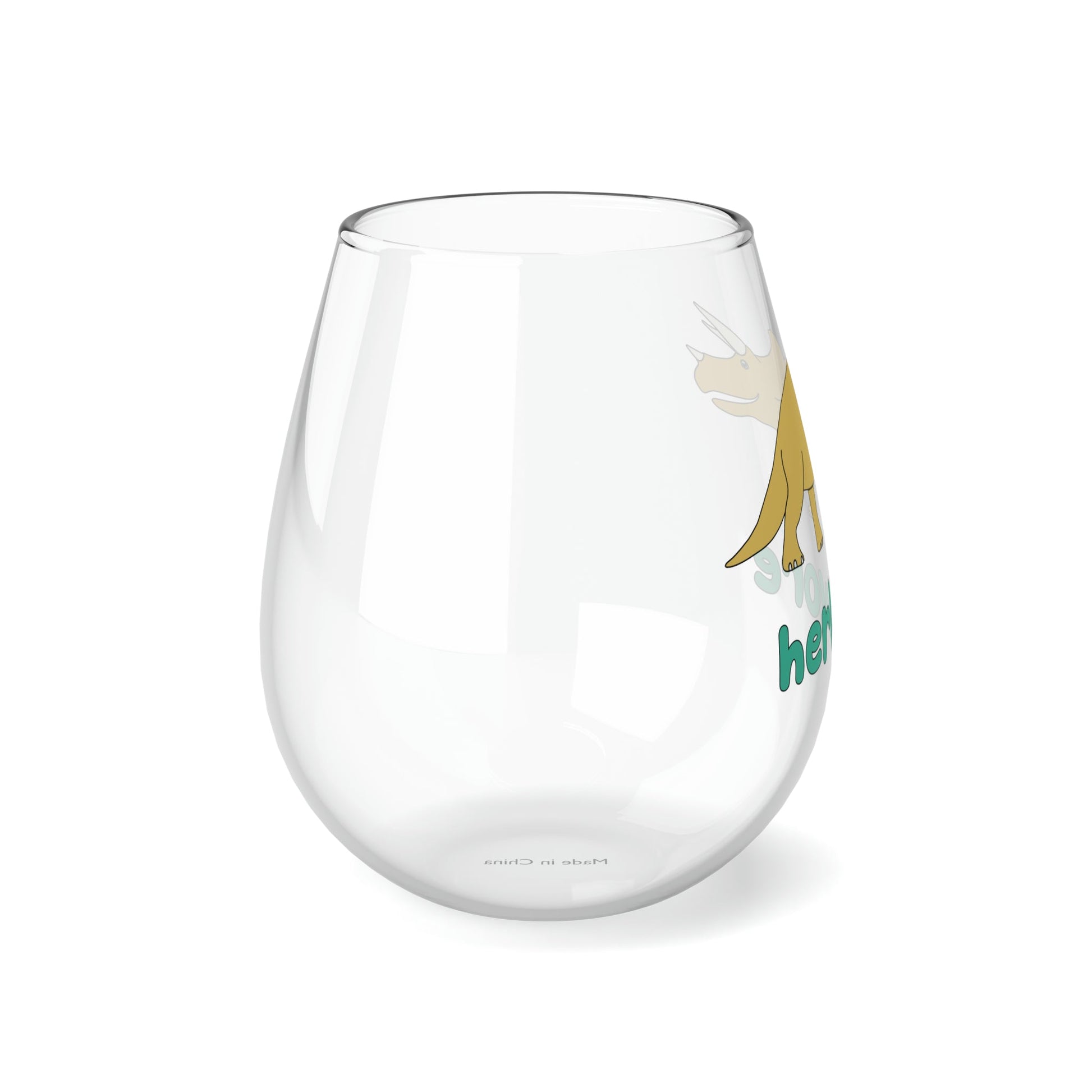 Herbivore | Stemless Wine Glass - Detezi Designs-