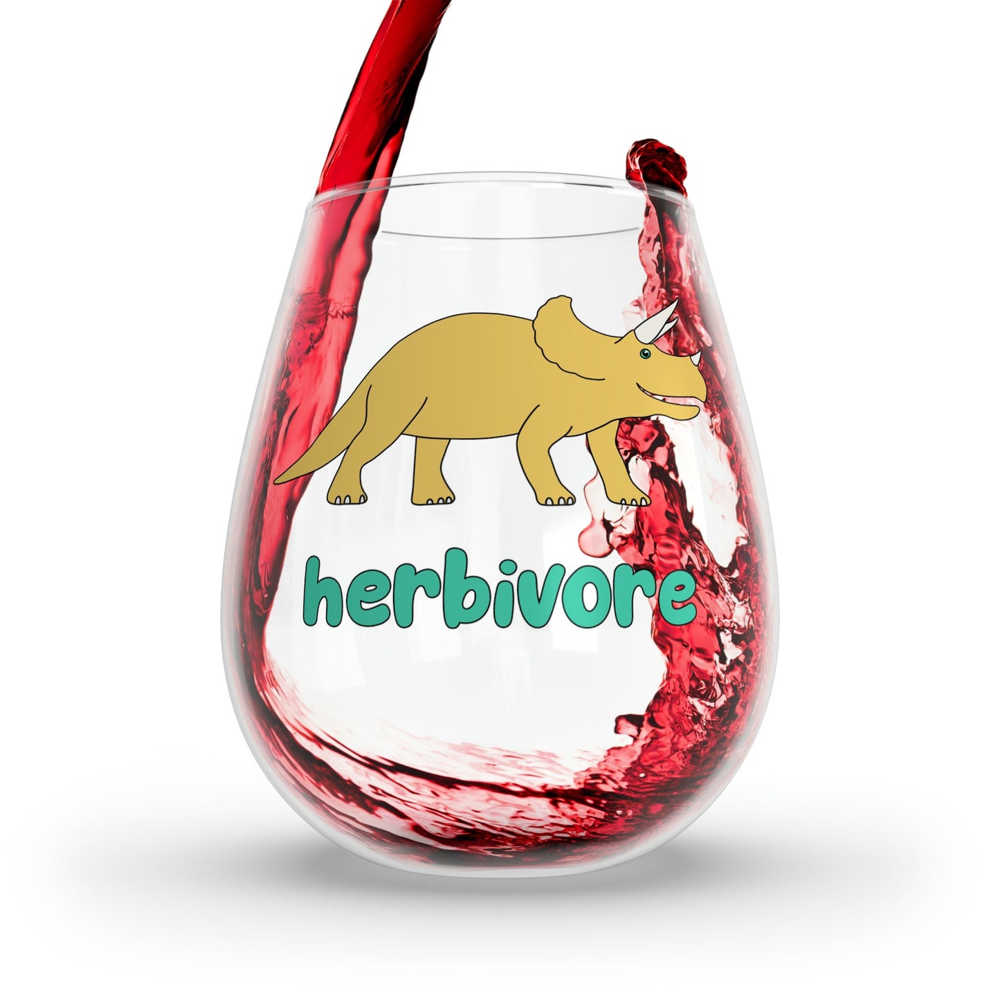 Herbivore | Stemless Wine Glass - Detezi Designs-