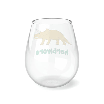 Herbivore | Stemless Wine Glass - Detezi Designs-