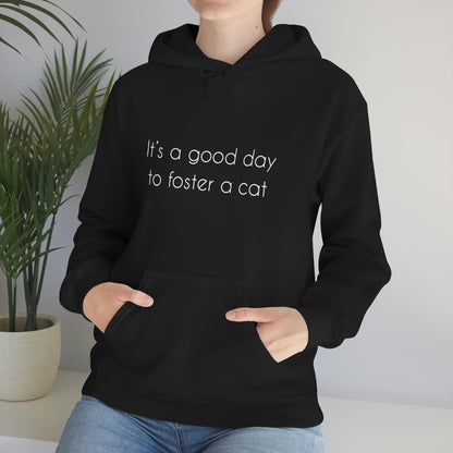 It's A Good Day To Foster A Cat | Hooded Sweatshirt - Detezi Designs-25285505912934698153