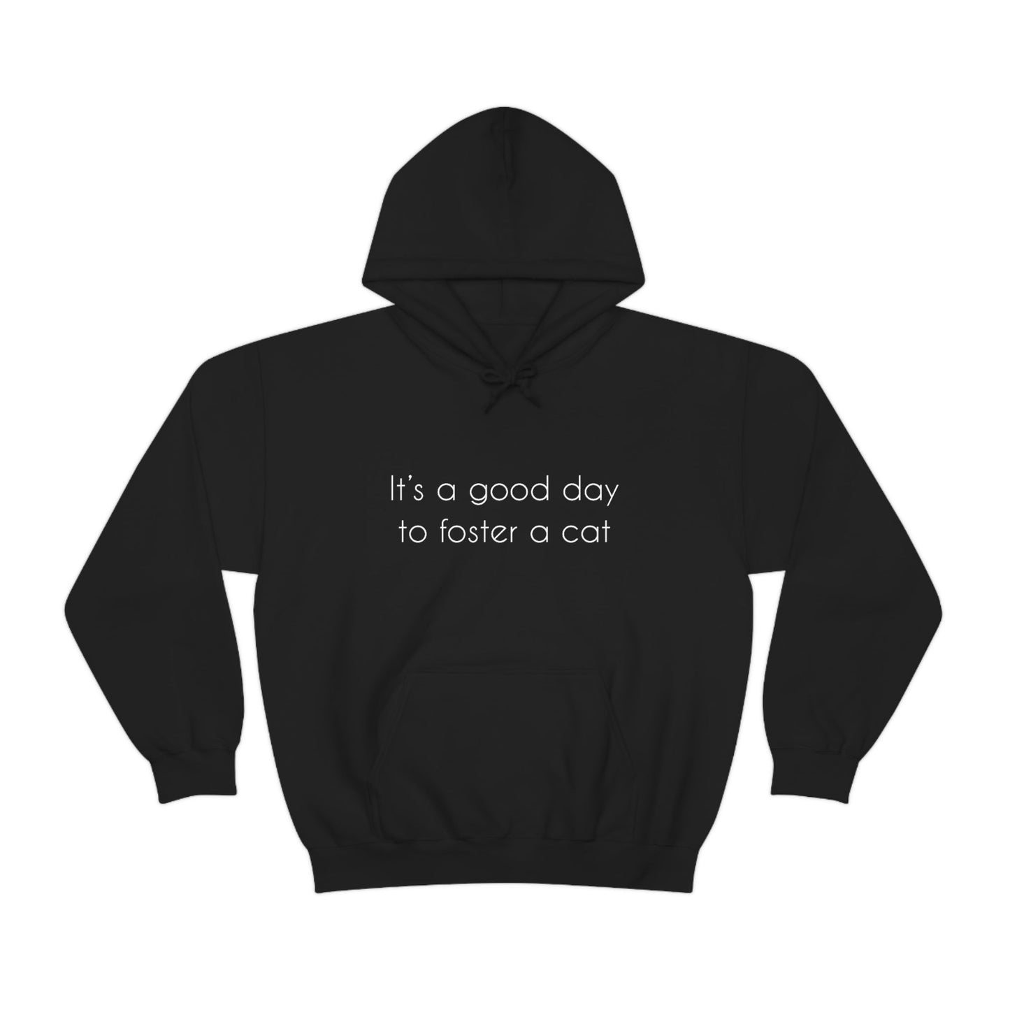 It's A Good Day To Foster A Cat | Hooded Sweatshirt - Detezi Designs-25285505912934698153