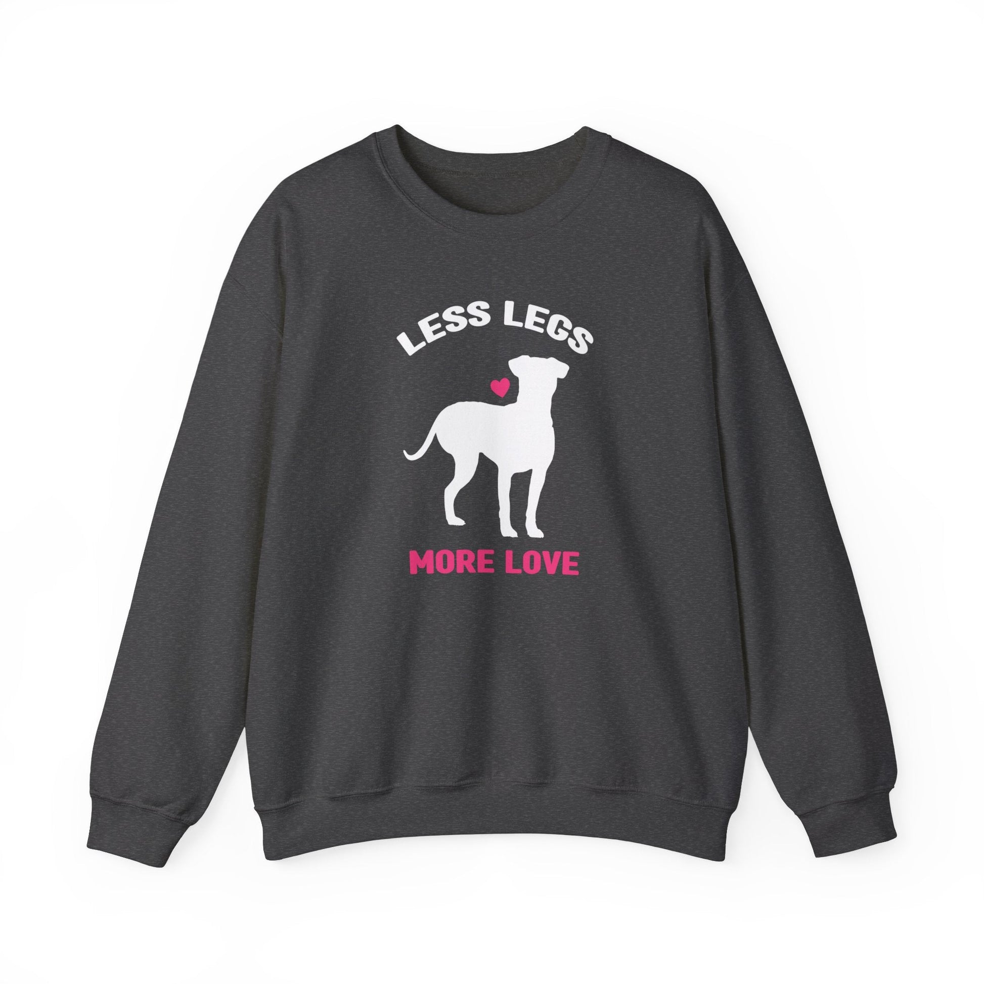 Less Legs, More Love | Crewneck Sweatshirt - Detezi Designs-67877102767763340978