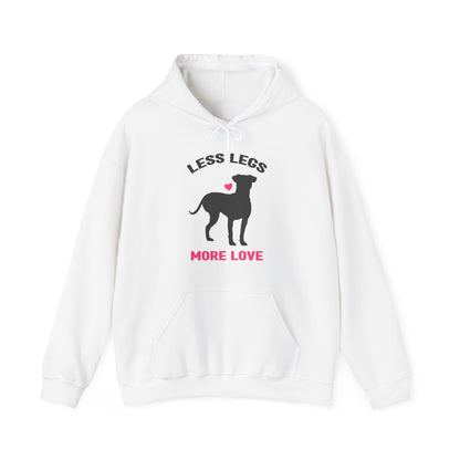 Less Legs, More Love | Hooded Sweatshirt - Detezi Designs-24276452529095396944