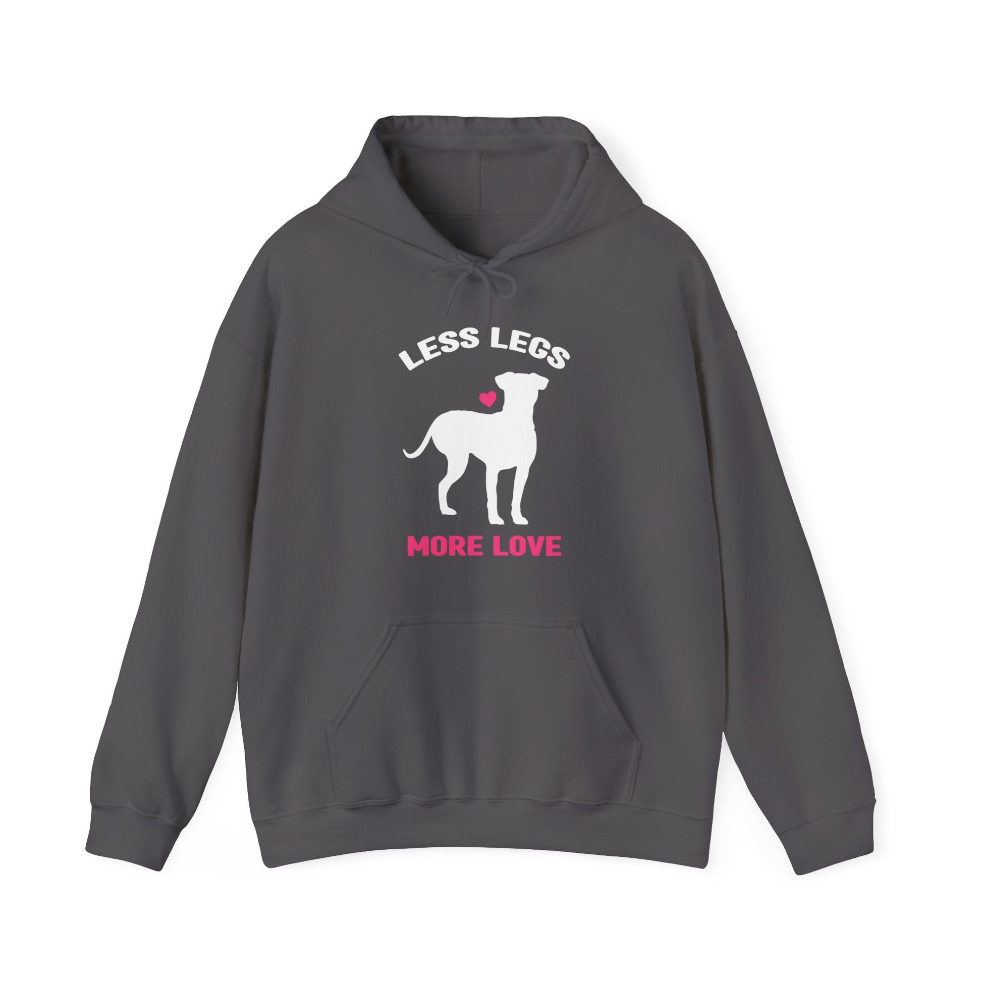 Less Legs, More Love | Hooded Sweatshirt - Detezi Designs-45834146319491736181