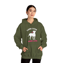 Load image into Gallery viewer, Less Legs, More Love | Hooded Sweatshirt - Detezi Designs-45834146319491736181

