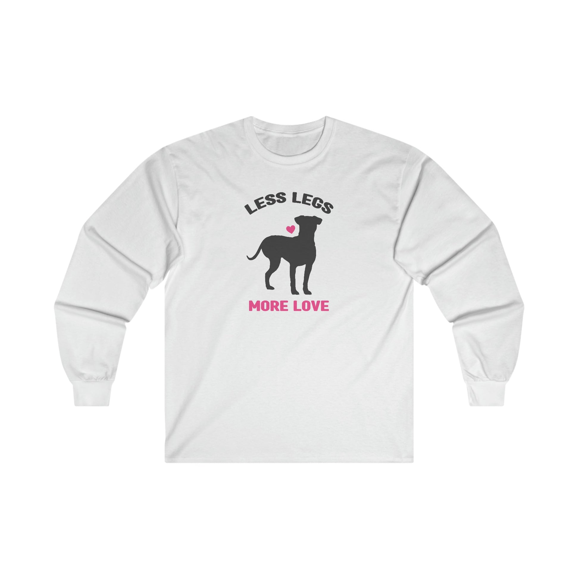 Less Legs, More Love | Long Sleeve Tee - Detezi Designs-28689949475386753917