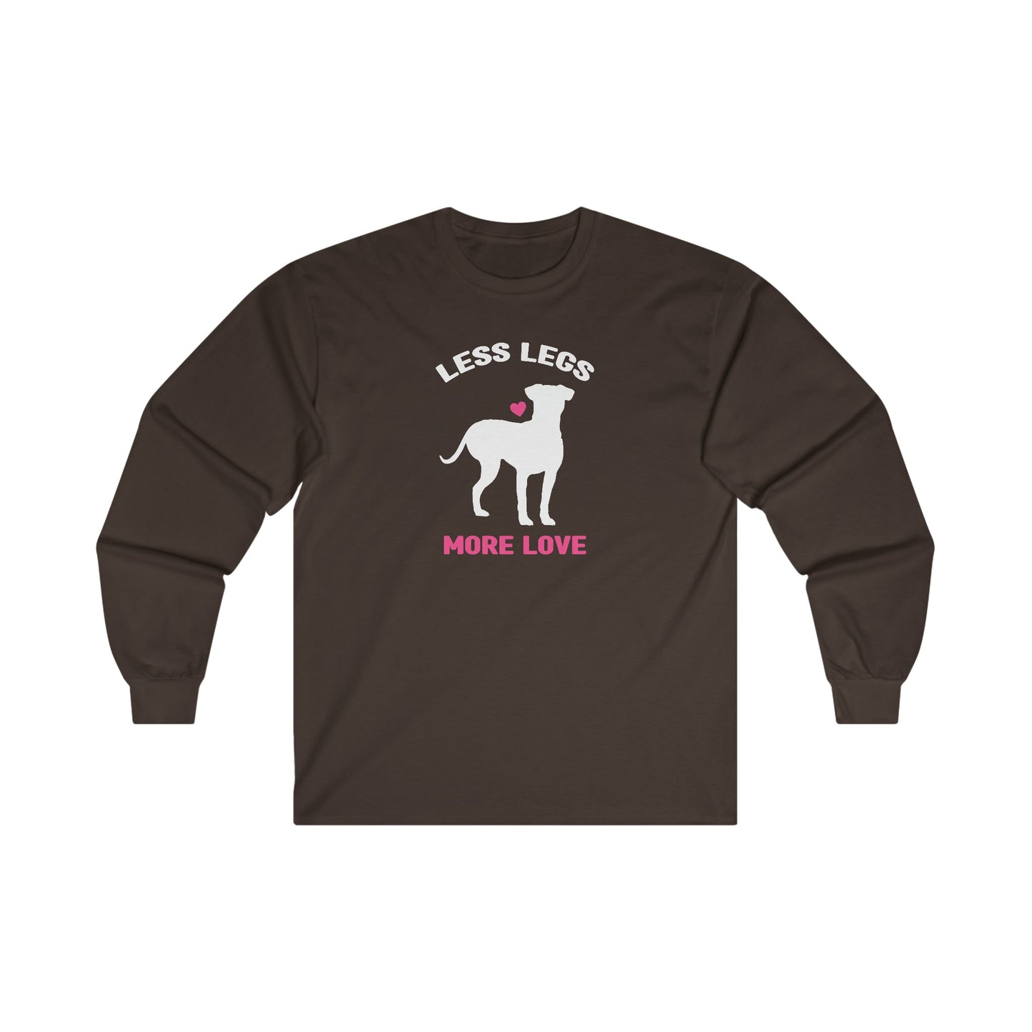 Less Legs, More Love | Long Sleeve Tee - Detezi Designs-43678803773807145082