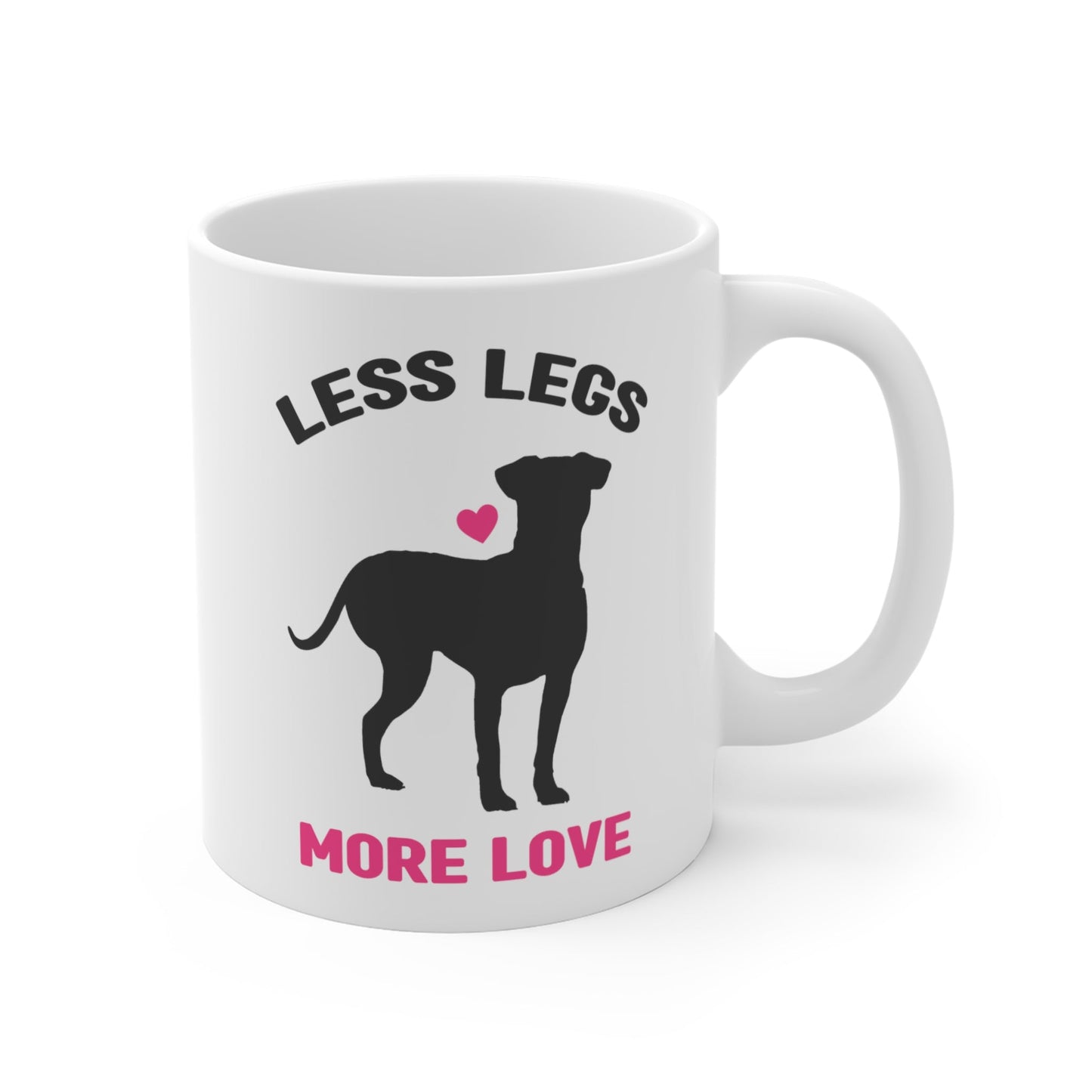 Less Legs, More Love | Mug - Detezi Designs-22336180030111616341