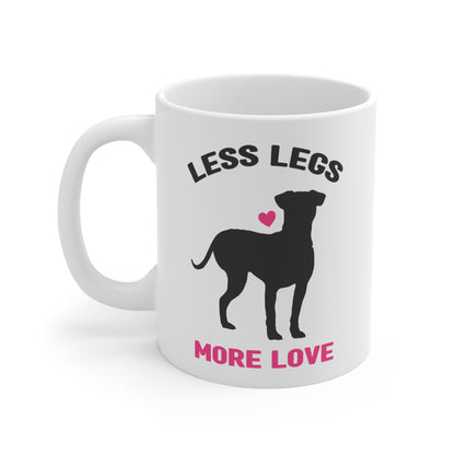 Less Legs, More Love | Mug - Detezi Designs-22336180030111616341