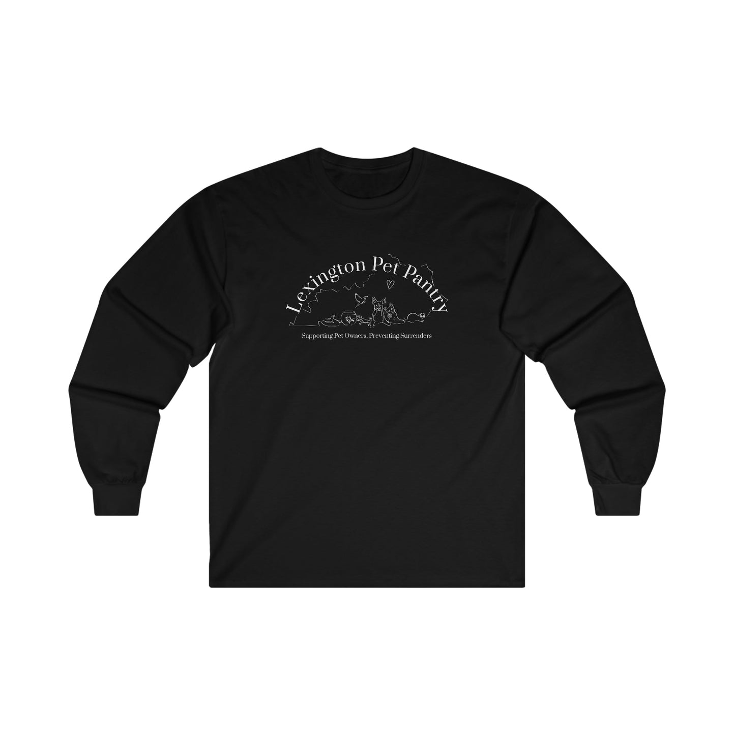 Lexington Pet Pantry | FUNDRAISER | Long Sleeve Tee - Detezi Designs-26651258434317299384